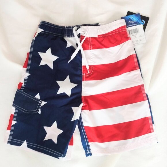 Boys kanu surf USA swim shorts NWT - Picture 1 of 3